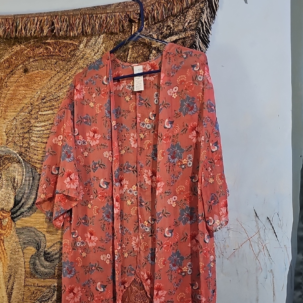 !!.       .  Ladies OS  Kimono Robe - Picture 3 of 3